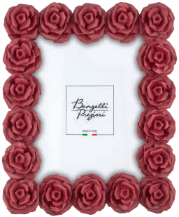PORTA FOTO ROSE ROSSO INT 6X9