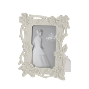 HERVIT Cornice Porta Foto in Porcellana linea Jardin - 17x20cm