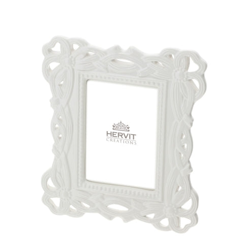 HERVIT CORNICE PORC.TRAF.BIANCA LILY 17X20CM