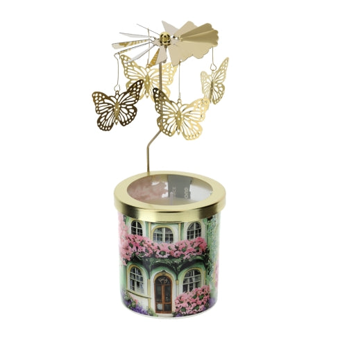 HERVIT CANDELA COTTAGE PROF.OUD 8X9CM 200G VERDE