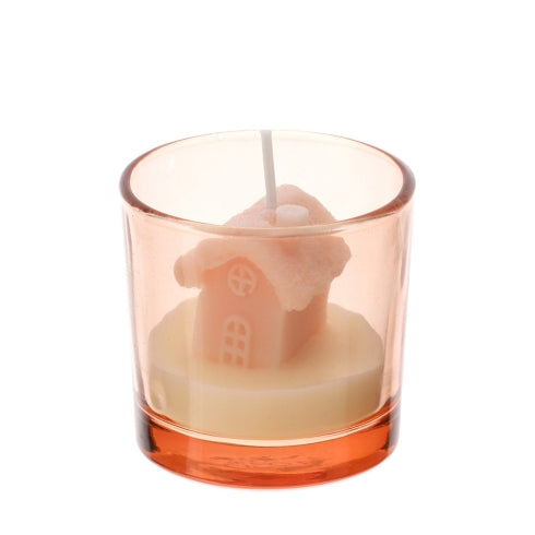 HERVIT CANDELA CASETTA ROSA 5CM PROF.OUD