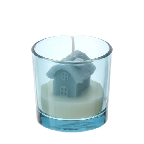 HERVIT CANDELA CASETTA BLU 5CM PROF.OUD