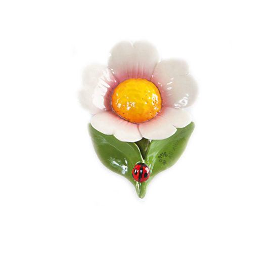 MAGNETE FIORE BIANCO