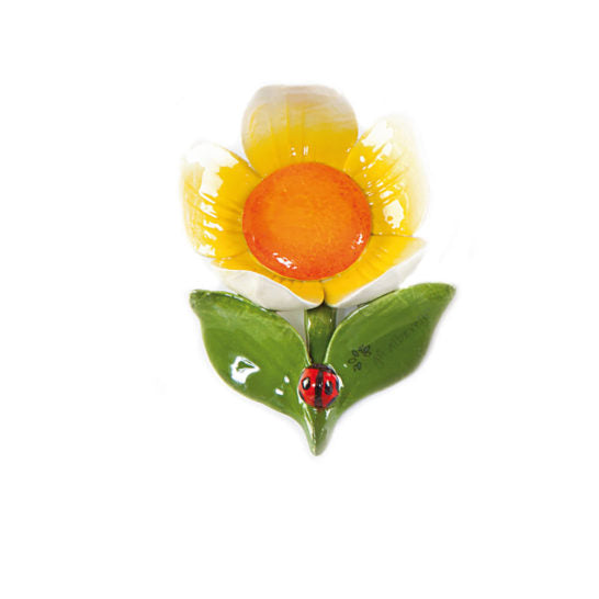 MAGNETE FIORE GIALLO