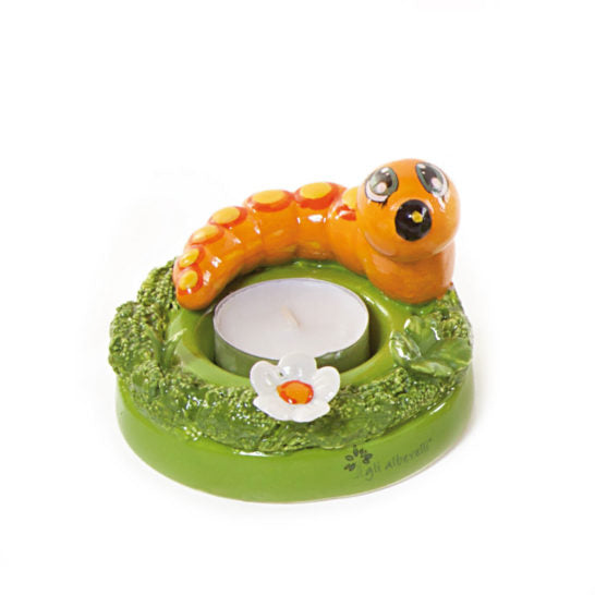 PORTACANDELA BRUCO ARANCIO