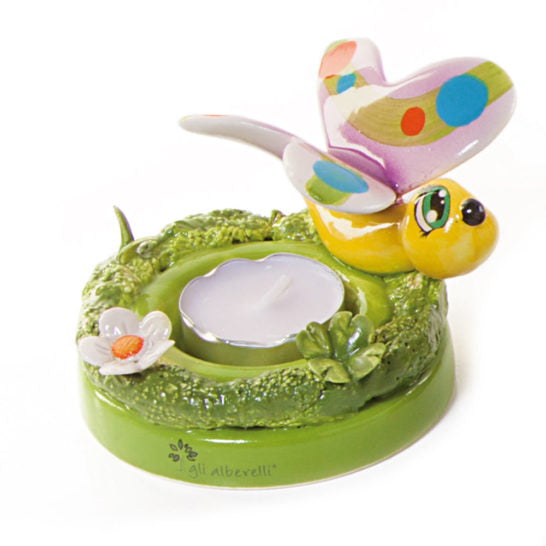 PORTACANDELA FARFALLA