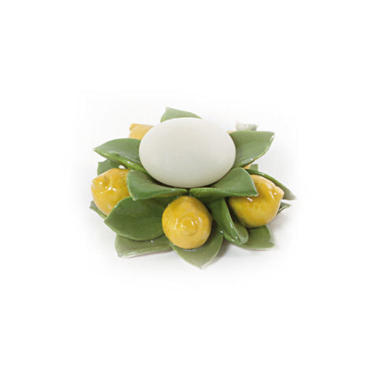 PORTACANDELA A SFERA PICCOLO LIMONI