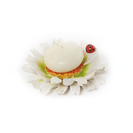 PORTACANDELA A SFERA PICCOLO MARGHERITA