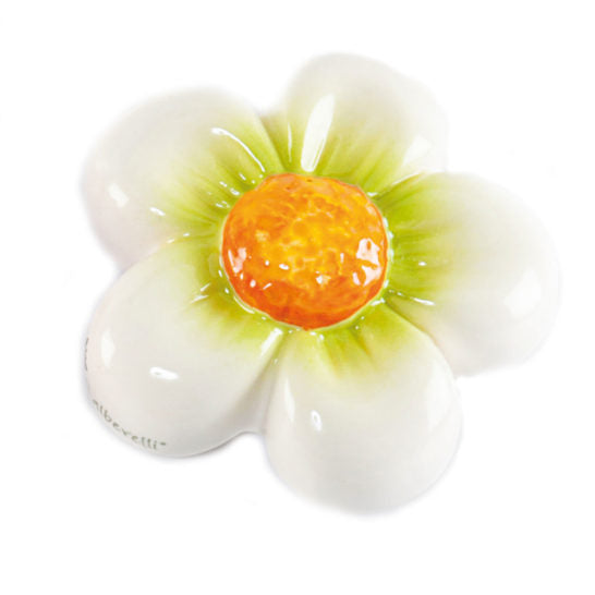 MAGNETE COLORATO FIORE VERDE