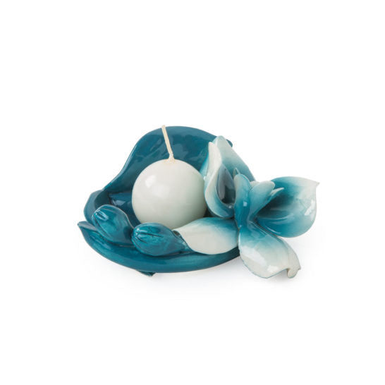 PORTACANDELE ORCHIDEA PICCOLA