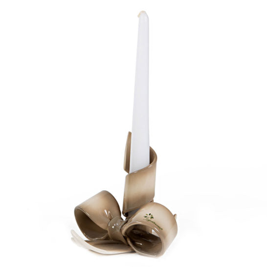 PORTACANDELA A FASCIA TORTORA