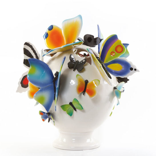 VASO A UOVO COLORATO