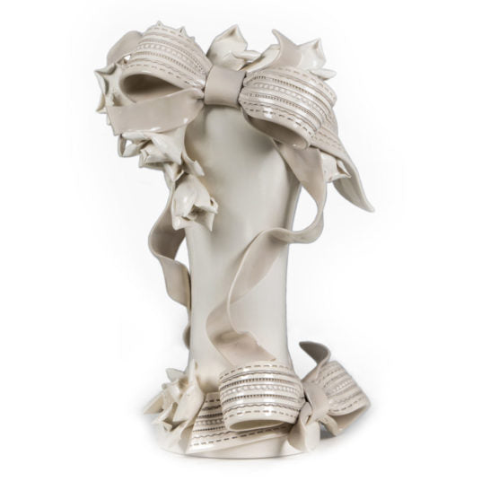 VASO ANGELA – DECORO PIZZO E ROSE