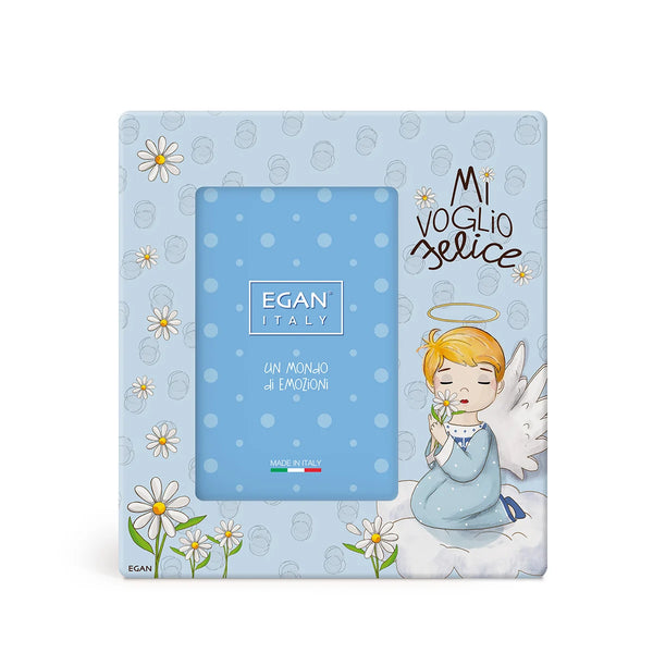 Portafoto Angelo Celeste 18X20 (INT.10X15)