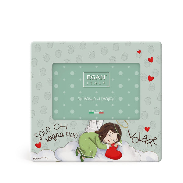 Portafoto Angelo Verde 20X18 (INT.15X10)