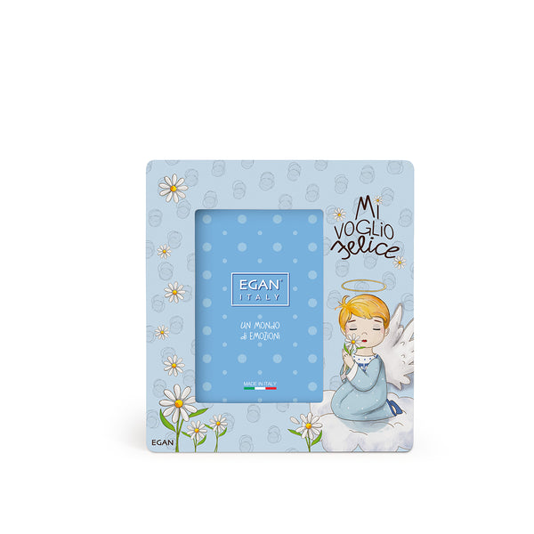 Portafoto Angelo Celeste 13X14 (INT.7X10)