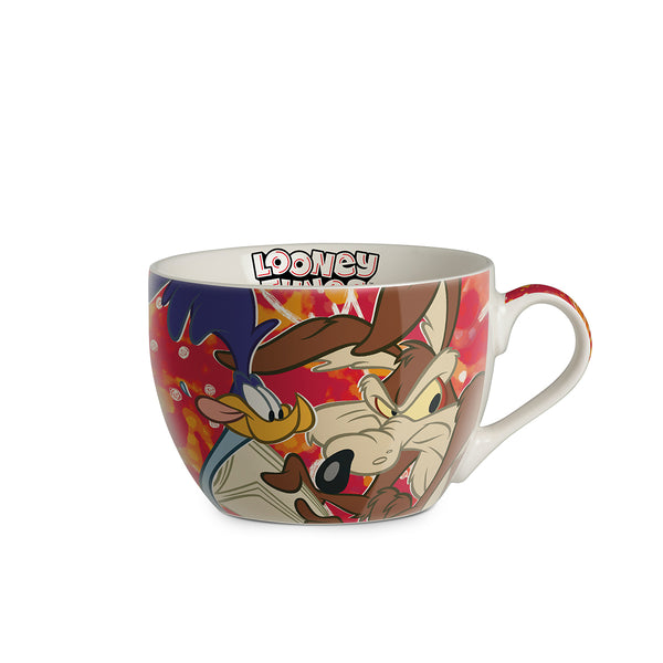 Tazza Colazione Willy il Coyote e Beep Beep ML 480