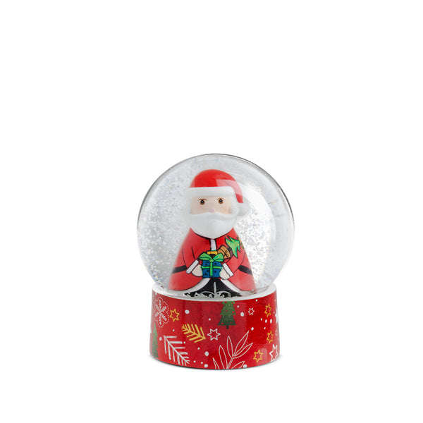 Palla di Neve Natale con luce Babbo Natale 6,5X8,5