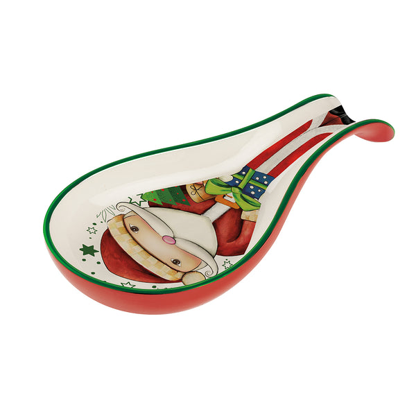 Poggiamestolo Natale Babbo Natale 21X10