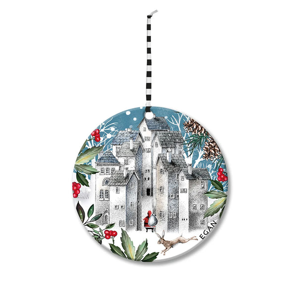 Pendaglio Natale Villaggio D.7