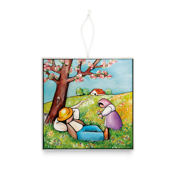 Formella Quattro Stagioni Primavera 21X21