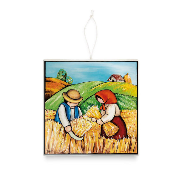 Formella Quattro Stagioni Estate 21X21