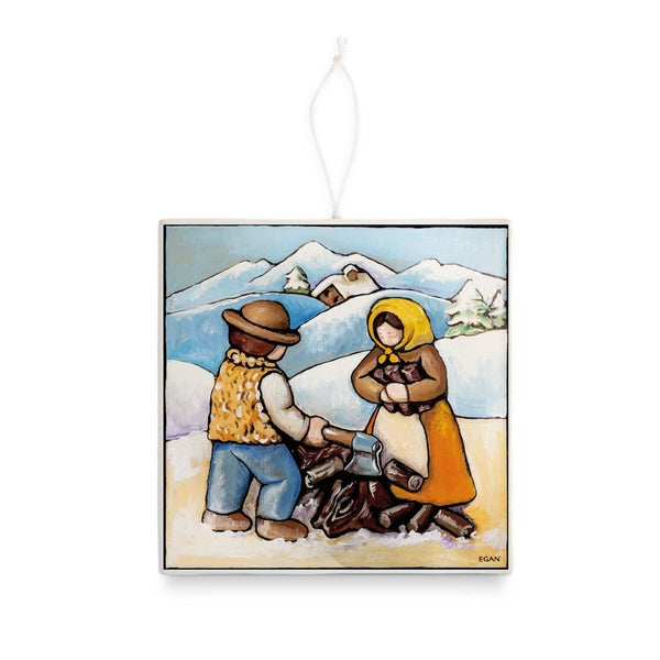 Formella Quattro Stagioni Inverno 21X21