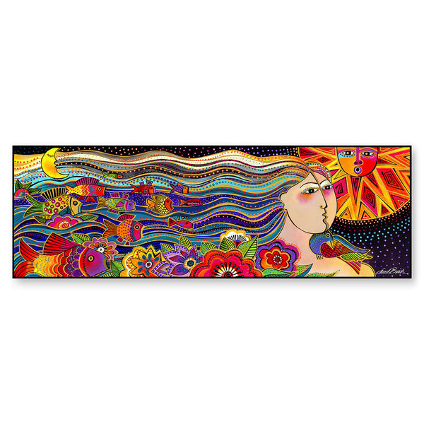 Quadro Laurel Burch “Marina” 150X50