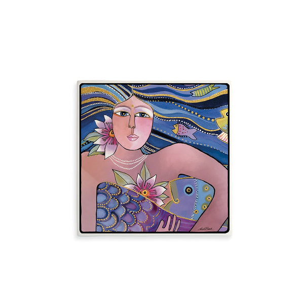 Formella Laurel Burch ”La Sirena” 11X11