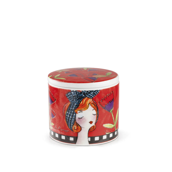 Portacandela Le Pupazze Rossa d.7