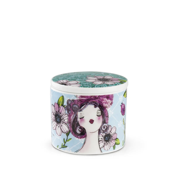 Portacandela Le Pupazze Azzurra d.7