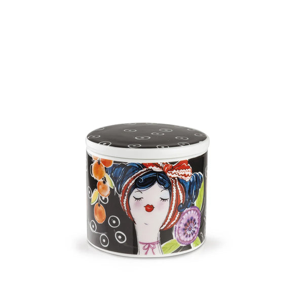 Portacandela Le Pupazze Nera d.7