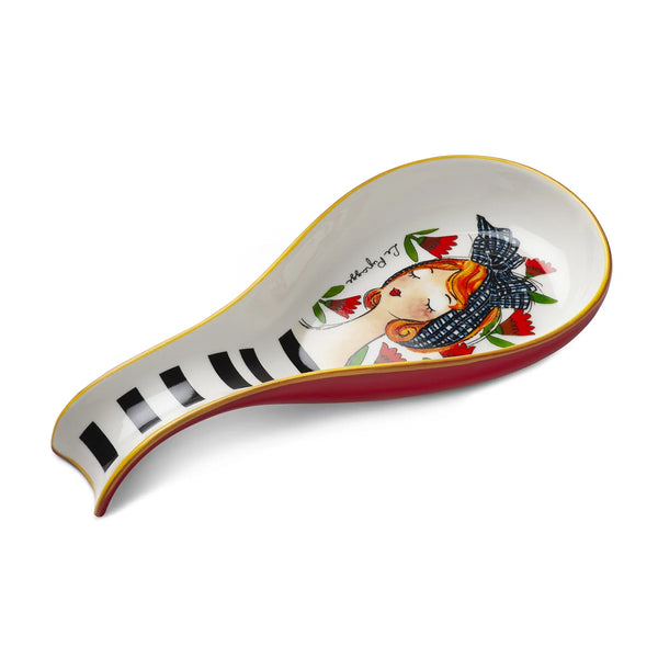 Poggiamestolo Le Pupazze Rosso 21X10