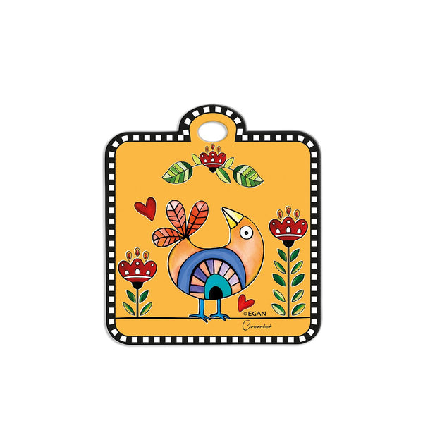 Sottopentola Cocoricò Giallo 16X18