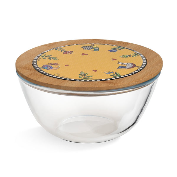 Insalatiera Cocoricò Gialla 23X12