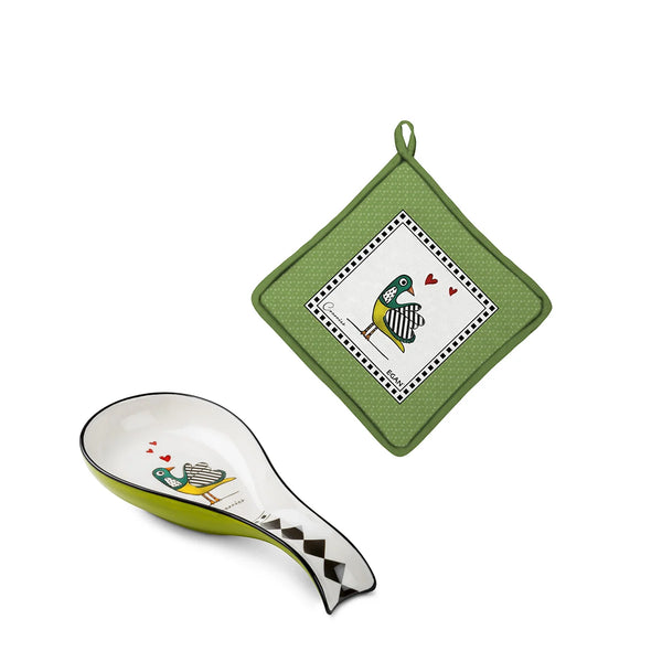 Set Presina + Poggiamestolo Cocoricò