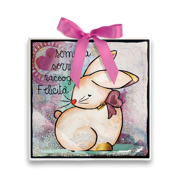 Formella Migliore Amico Coniglio 23X20