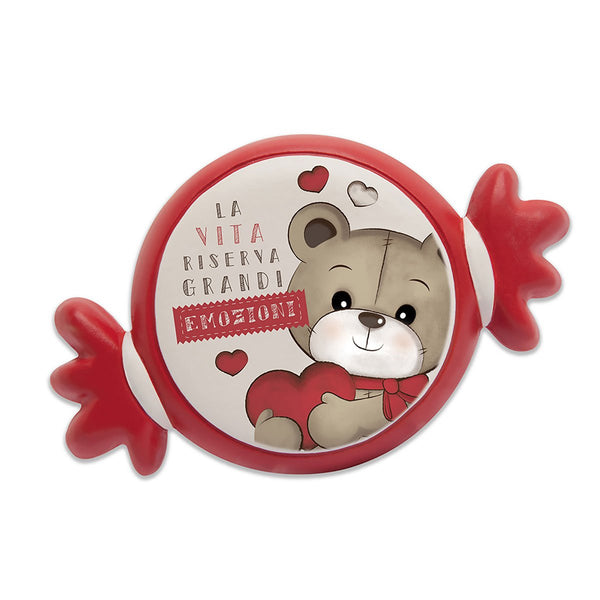 Targa Frase Oliver Rossa 23X14