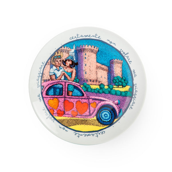 Piatto da parete ICALISTINI Diane d.19