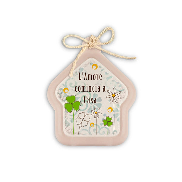 Mini Formella Pensieri&Parole Casa “Home” 6X7