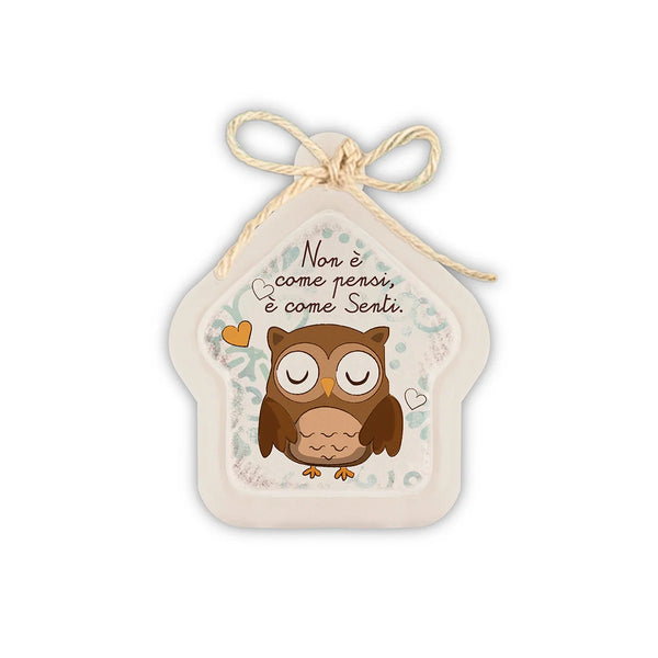 Mini Formella Pensieri&Parole Casa “Sentire” 6X7