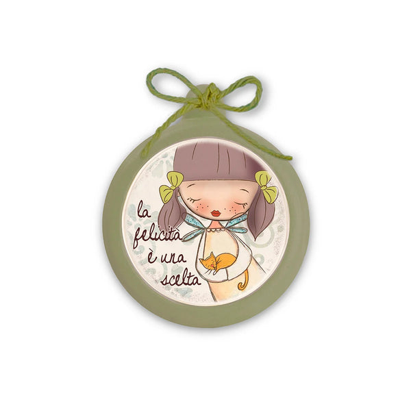 Mini Formella Pensieri&Parole Tonda “Scelta” 6X7