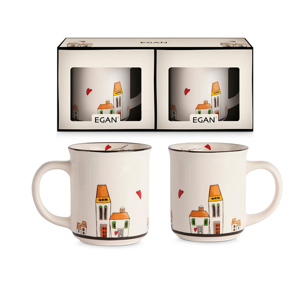 Set 2 mug Le Casette
