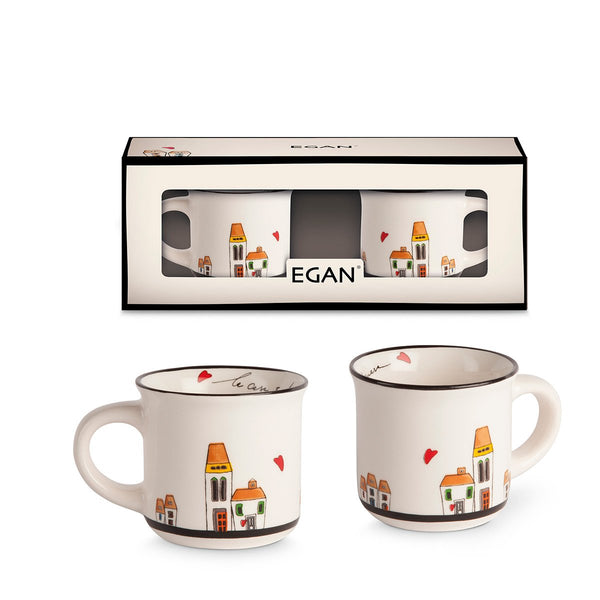Set 2 Mini Mug Le Casette