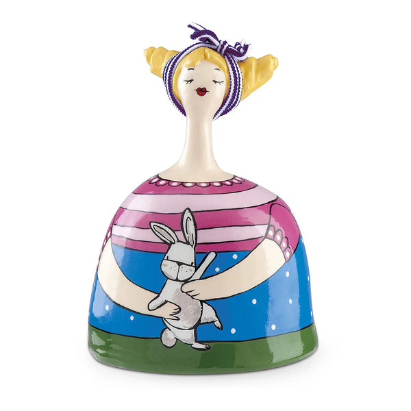 Salvadanaio Le Pupazze con Peluche Coniglio