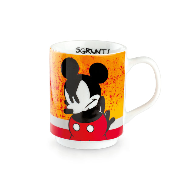 Mug Impilabili Mickey I am Arancio ML.350