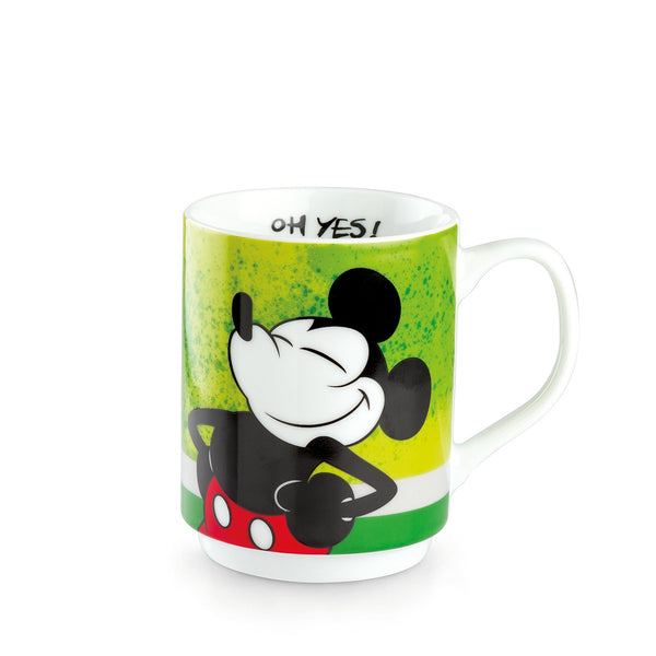 Mug Impilabili Mickey I am Verde ML.350