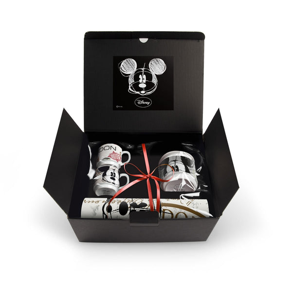 Set 2 Tazze Caffè Impilabili London con Zuccheriera e Tovaglietta