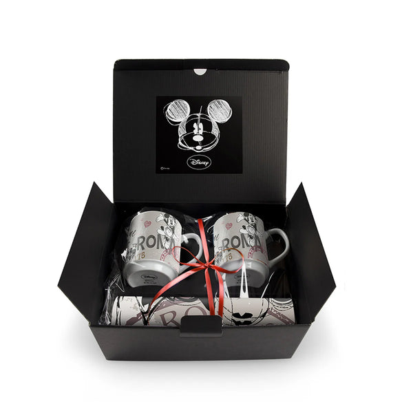 Set 2 Mug Impilabili Rome con Tovagliette