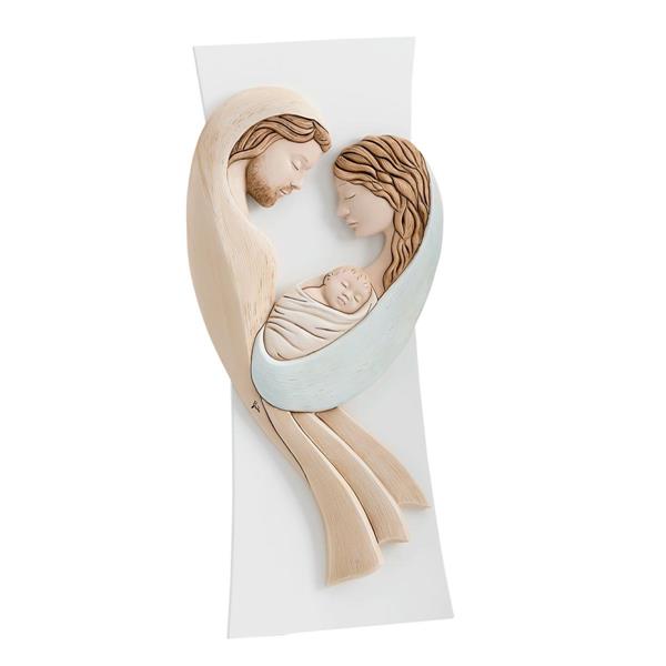 SACRA FAMIGLIA BICOLOR CM.16X7,8